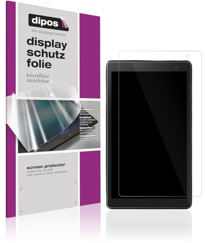 dipos I 2x Schutzfolie klar passend für Pritom P7 7 Zoll Folie Displayschutzfolie, Ultra-Dünn, Case-Friendly, Fingerprint-Kompatibel