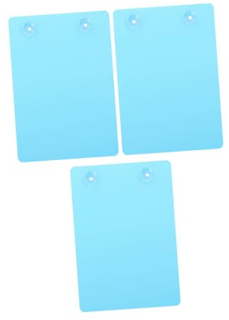 Toyvian Lot De 3 Assiettes D'Aquarium Bleu Ciel pour Couvoir À Œufs De Poisson en Plastique Pierre D'Élevage Fournitures pour Aquarium