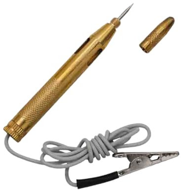 Penna di prova elettrica facile da usare Tester elettrico facile da usare Strumento essenziale per elettricisti DIYERS &