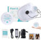 Home ionic foot spa, Bain de pieds ionique, Bain de pieds Ionic Detox, Kit complet de bain d’électrolyse des pieds, Machine de nettoyage de spa pour les pieds portable(Sans Vasque) (A)