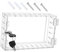Thermostat Lock Box with Key - Universal Thermostat Protector Cover for Home and Office - Easy Installation Durable Plastic Lockable Design