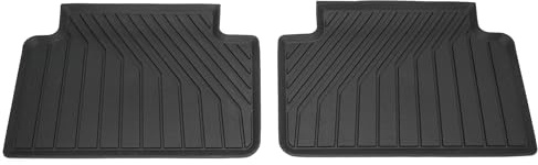 Audi 85E061511041 Gummi Fußmatten Premium Allwetterfußmatten 2X Gummimatten hinten, schwarz