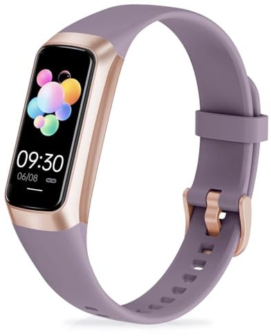 Zeacool Fitness Tracker Smartwatch Herren Damen, IP68 Wasserdicht Fitnessuhr, Aktivitätstracker mit 24h Herzfrequenz, Schlaf,Blutdruck Monitor schrittzähler Uhr Sportuhr für iOS Android (Purpur)