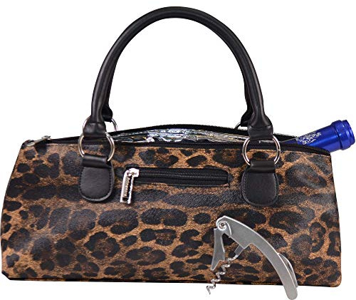 Primeware 28330 Insulated Wine Clutch, Fabric, Cougar