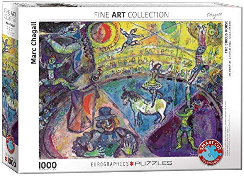 Eurographics 6000-0851 Marc Chagall Le Cheval de Cirque Puzzle, 1000 Teile, Mehrfarbig (englische Version)