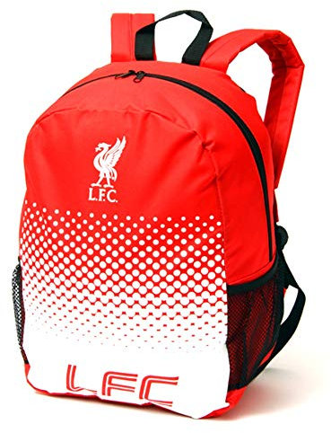 Liverpool FC Football Team Fade Zip Bag Backpack by Official Football Merchandise
