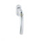 Hoppe Tokyo Dreh-Kipp-Fenstergriff 0710S/U26 abschließbar Alu Natur Stift: 35mm