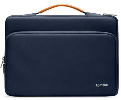 tomtoc 360° Laptop Sleeve for 13-inch MacBook Air M4 2025-2018 M3/A3113, M2/A2681 M1/A2337, 13-inch MacBook Pro M2/M1 2024-2016, Water-repellent Laptop Case for 12.9-13 inch iPad Pro/iPad Air M3 2025
