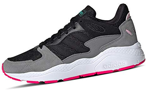 Adidas Femme Crazychaos Chaussure de Course, Noir Noir Rose Intense, 36 2/3 EU