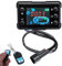 Car Air Diesel Heater Parking Lcd,Remote Control Switch off Parking Controller,Diesel Heater Controller Lcd Switch Parking Heater Monitor Remote Control with 4 Buttons,Universal Mini Portable,12v