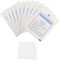 Healifty 30pcs 5cm x 5cm Non Woven Cotton Gauze Pads Sterile Dressings for Home Outdoor