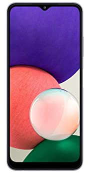 Samsung Galaxy A22 5G Smartphone 6,6 Pollici, Display Infinity-V FHD+, Telefono Cellulare Android 11, Tripla fotocamera posteriore, 4GB RAM e 64GB, Batteria 5.000 mAh, Violet [Versione Italiana] 2021