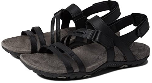 Merrell Damen Sandals, Schwarz, 41 EU