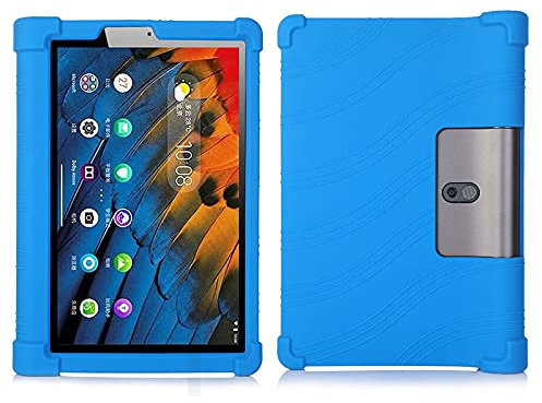 YHFZR Custodia Cover per Lenovo Yoga Pad PRO 13, Ultra Leggero Protettiva Cover in Silicone con Supporto per Bambini per Lenovo Yoga Pad PRO 13 YT-K606F, Blu Scuro