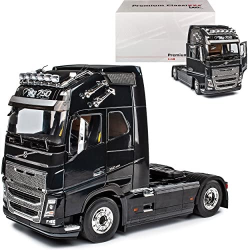 Premium Classixxs Volvo FH16 XL Kabine Schwarz 2018 LKW Truck 1/18 Modell Auto