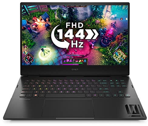 HP OMEN Gaming Laptop 16-k0001sa | Intel® Core™ i7-12700H Processor | 16GB RAM | 1TB SSD | NVIDIA® GeForce RTX™ 3060 Laptop GPU | 16.1” FHD 16:9 display | 144Hz | Microsoft Windows 11 Home | Black
