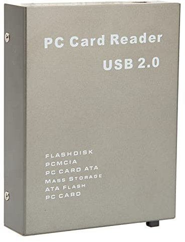 USB 2.0 PCMCIA-Kartenleser, High Speed No Delay 68Pin ATA PCMCIA-Speicherkartenleser Unterstützt 20 MB-20G, PCMCIA-Kartenleser-Adapter PC-Karte ATA-Speicherkartenleser
