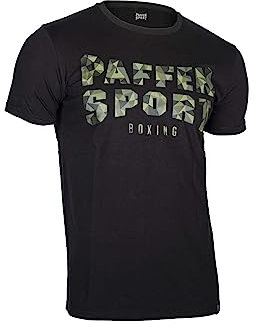 PAFFEN SPORT «CAMO Logo» Slim Fit T-Shirt, schwarz, GR. XL