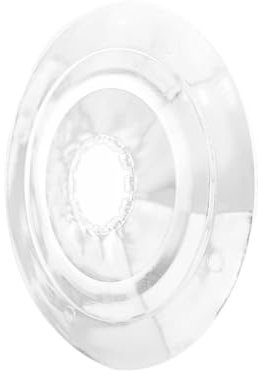 Happyyami 2 Unidades De ProteccióN De Volante De Inercia Cubierta De Radios Transparente Protector De Disco De Voz Protector De Disco De Inercia Para Bicicletas Cubierta De Volante De PláStico