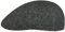 Stetson Texas Wool Herringbone Cap Flatcap Schirmmütze Mütze Gatsbymütze Wollcap Herren - Wintercap mit Schirm, Futter Winter Herbst-Winter - M (56-57 cm) dunkelgrau