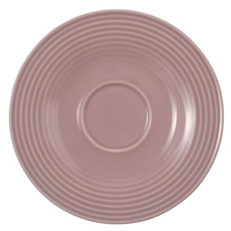 Seltmann Weiden [DL] Beat Kombi-Untertasse klein 13,5 cm rund mit Relief Altrosa [RAB] [SP] UVP: 8,40