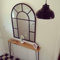 Urban Reclamation Buttermere Rustic Console Table with Hairpin Legs | Reclaimed Scaffold Board Hallway Table | Handmade Radiator Cover Made from Solid Wood (Rustic Pine, 140cm)