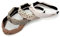 4 Stück Haarreifen Damen, Haarband Damen, Stirnbänder für Damen, rutschfeste Stirnband Damen, Leopardenmuster Haarbänder, breiter Knoten Haaraccessoires Damen Frauen für Yoga Workout Laufen Sport
