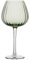 Rose&Tulipani - Calice Verde in vetro, capacità 460ml, collezione Prismia