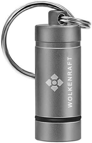 WOLKENKRAFT LIVE Vaporizer Dosierkapsel-Container für 2 Kapseln *Gun Metal*