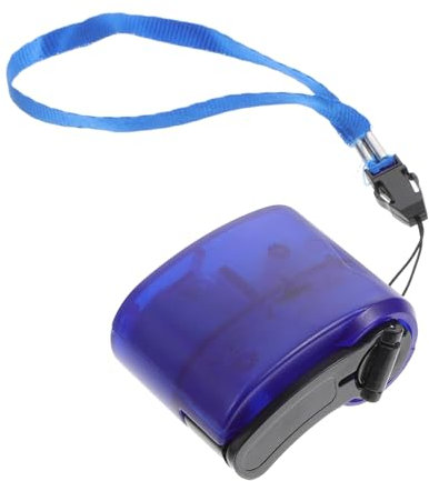 KOCKSHION Mini Hand Dynamo Ladegerät Tragbares USB Notfallladegerät für Handy Wiederaufladbar Kompakt Leicht für Reisen Notfälle