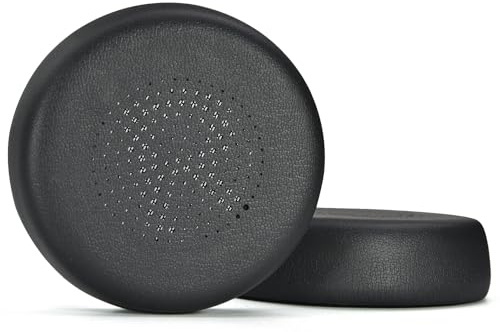 JOYSOG Ersatz-Ohrpolster für JLab Go Lux ANC Noise Canceling On-Ear-Kopfhörer, Schutzabdeckung (schwarz)