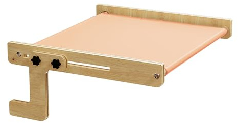 Erconsso Window Perch for Cats | Wood No Drilling Kitten Sunny Bed - Kitten Windowsill Perch - for Pet Parents Animal Lovers Home Office Living Room Bedroom Study Balcony Drawers Cabinets