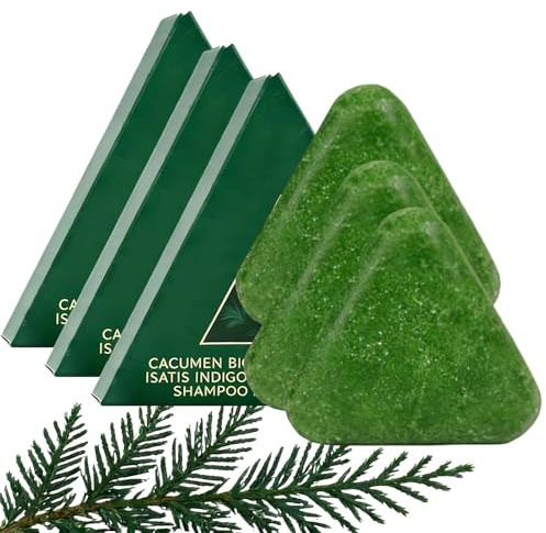 Korean Scalp Revival Bar, Rosemary Amino Acid Shampoo Bar - Gentle (3Pcs)
