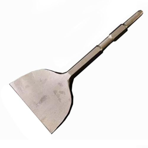 EasyByMall Hex Shank Chisel Set for Impact Drill Robust Construction Tool Flat Wall Chasing 17x280mm Hardened(17 * 280 * 120)