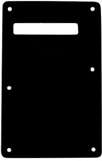 Fender® Strat® Stratocaster® Modern-Style Tremolo Backplate - 3-Ply - Black