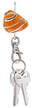 Women’s Bag Charm Key Finder, Car Keychain Hook, Cute Purse Organizer & Tote Bag Accessories, Gifts for Mom - Butterscotch