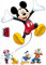 Komar Disney Deco-Sticker MICKEY AND FRIENDS | 50x70cm | Wandtattoo, Wandsticker, Wandaufkleber, Wandbild, Mickey Maus, Minnie Maus, Kinderzimmer | 14017h