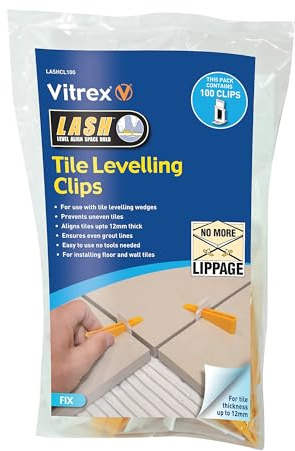 Vitrex LASH Floor Tile Levelling Wedges - 100 Pack