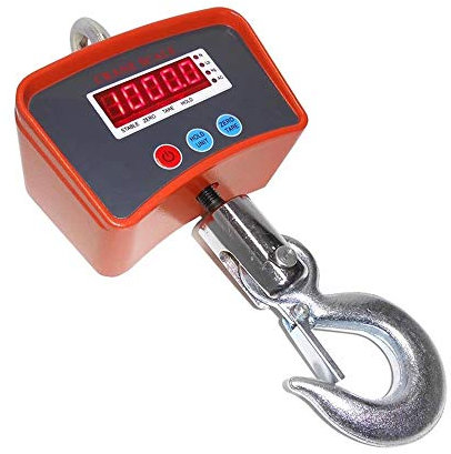 TEMPO DI SALDI Bilancia Professionale Digitale Industriale Con Gancio Dinamometro Fino A 1000 Kg