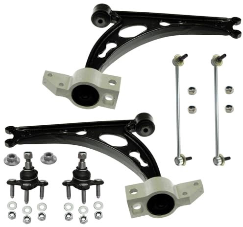 2x Querlenker 2x Traggelenk 2x Koppelstange Vorderachse links rechts