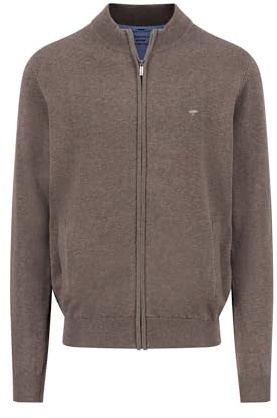 FYNCH-HATTON Strickjacke aus Baumwolle mit Stehkragen