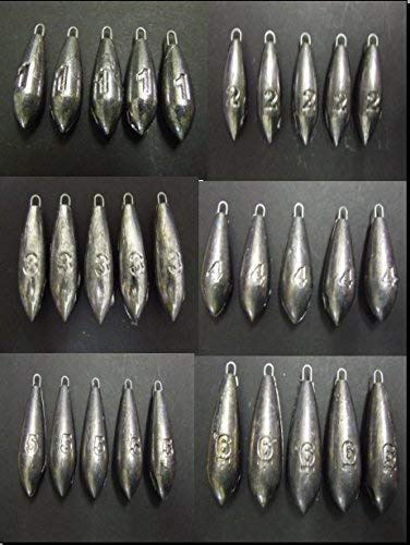FFT® PRO Beach Bomb Sea Fishing Weight 1oz 2oz 3oz 4oz 5oz 6oz (10 PACK)