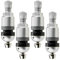 STIX Automotive Equipment 4x RDKS TPMS Ersatzventil Kompatibel mit Reifendrucksensor HUF BERU VDO