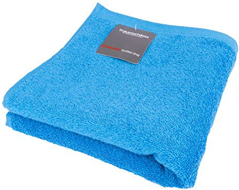 Traumschloss Frottier Line Saunatuch aus 100% Baumwolle mit 500g/m², samtweich & angenehm zur Haut - allergiker geeignet 75x200 hellblau