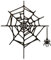 Sizzix 664747 Schneideschneidset Thinlits Spinnennetz von Tim Holtz, 2er Pack