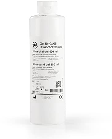 VENENWALKER Ultraschall-Gel | Sonographie-Gel, Kontaktgel, Leitgel | Elektroden Gel zur Kontaktverbesserung - Übertragungsgel | Medizinisches & Dermatologisch TENS [TENS geeignet]