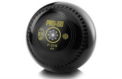 DRAKES PRIDE PRO-50 CHANNEL GRIP SIZE 3 HEAVY BLACK BOWLS IN STOCK NOW**