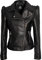QUEEN HELENA Chiodo Giacca in Ecopelle Borchiata Giubbino Corto Giacchetta Casual Biker Motociclista Leggera Comoda Donna Y3006 Nero L