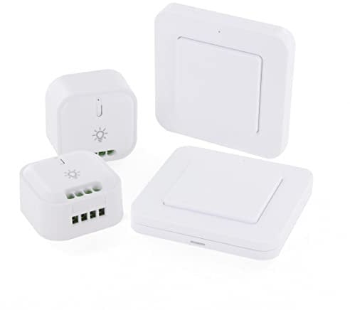 Lot de 2 Module d'éclairage On/Off avec 2 Interrupteurs sans fil