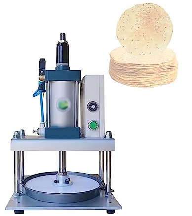 OPSREY Pizza Dough Press, Commercial Dough Press Machine, Pneumatic Tortilla Press Machine, 22cm/25cm/30cm Home Pizza Dough Press, Flattening Machine for Pizza, Pie,Tortillas, Pastry 30cm